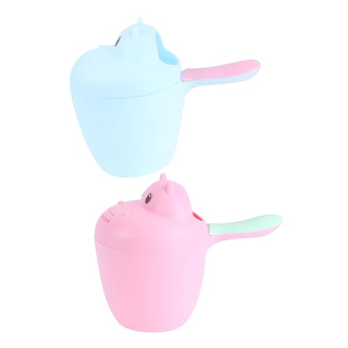 Kisangel 2stücke Shampoo-wasserkelle Material Cartoon-bär-Design Duschlöffel Für Kleinkinder Badespielzeug Badewasserkelle Zum Haarewaschen Und Blumengießen Kisangel 2stücke Shampoo-wasserkelle Material Cartoon-bär-Design Duschlöffel Für Kleinkinder Badespielzeug Badewasserkelle Zum Haarewaschen Und Blumengießen von Kisangel