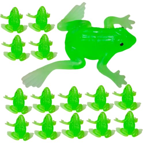 Kisangel 20 Stück Mini Frosch Figuren aus TPR Realistische Miniatur Frosch Modelle mit Sound und Dekoration für Aquarium Bonsai Teich und Lernspielzeug Kisangel 20 Stück Mini Frosch Figuren aus TPR Realistische Miniatur Frosch Modelle mit Sound und Dekoration für Aquarium Bonsai Teich und Lernspielzeug von Kisangel
