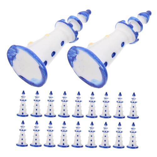 Kisangel 20stücke Miniatur-leuchtturmfiguren Aus Harz Für Puppenhaus-Dekoration DIY-mikrolandschaft Kleine Küsten-Dekoration Für Dioramen Bonsai-Accessoire Kisangel 20stücke Miniatur-leuchtturmfiguren Aus Harz Für Puppenhaus-Dekoration DIY-mikrolandschaft Kleine Küsten-Dekoration Für Dioramen Bonsai-Accessoire von Kisangel