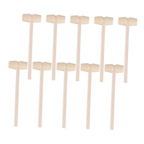 Kisangel 20 Stück Teiliges Mini hämmer aus Robustem Holz Sichere DIY spielzeuge für Kindergarten Kreative Bastelmaterialien und Cake hämmer Kisangel 20 Stück Teiliges Mini hämmer aus Robustem Holz Sichere DIY spielzeuge für Kindergarten Kreative Bastelmaterialien und Cake hämmer von Kisangel