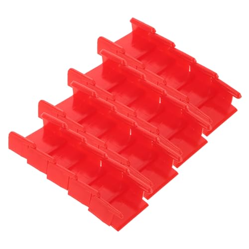 Kisangel 20 Stück Teiliges Rote Kunststoff Schienenverbinder und Gleisklemmen für Holzeisenbahn Kompatibel mit Spielzeugeisenbahnen Einfach zu Montieren Robustes Zubehör für Zugspielzeug Kisangel 20 Stück Teiliges Rote Kunststoff Schienenverbinder und Gleisklemmen für Holzeisenbahn Kompatibel mit Spielzeugeisenbahnen Einfach zu Montieren Robustes Zubehör für Zugspielzeug von Kisangel