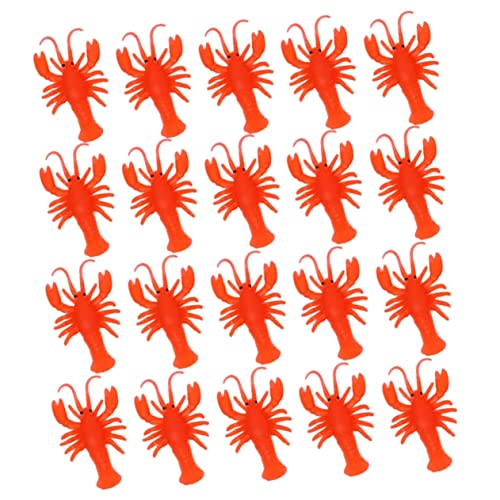 Kisangel 20 Stück Teiliges Witzige Mini Lobster Spielzeuge aus Robustem TPR Material Pädagogische Unterwasser Tiermodelle für Schwimmfähige Badewannenspielzeuge Geeignet für Mädchen und Kisangel 20 Stück Teiliges Witzige Mini Lobster Spielzeuge aus Robustem TPR Material Pädagogische Unterwasser Tiermodelle für Schwimmfähige Badewannenspielzeuge Geeignet für Mädchen und von Kisangel