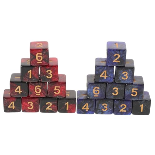 Kisangel 20 Stück Teiliges Würfel Zweifarbige Galaxy Acryl Würfel mit Glitzer Nummerierte Ersatzwürfel für Brettspiele Tabletop Gaming RPG und Lernspiele Kompakt und Tragbar Kisangel 20 Stück Teiliges Würfel Zweifarbige Galaxy Acryl Würfel mit Glitzer Nummerierte Ersatzwürfel für Brettspiele Tabletop Gaming RPG und Lernspiele Kompakt und Tragbar von Kisangel