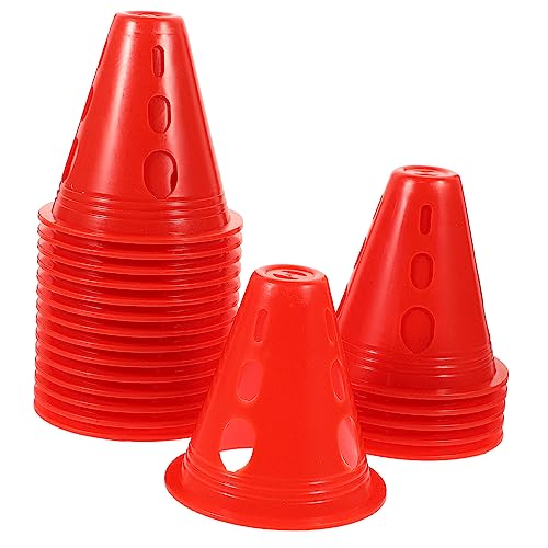 Kisangel 20stücke Outdoor Trainingskegel Für Rollschuhe Winddichte Kleine Straßensperren Mit Löchern Stapelbare Trainingsmarkierungen Für Rollschuhtraining Kisangel 20stücke Outdoor Trainingskegel Für Rollschuhe Winddichte Kleine Straßensperren Mit Löchern Stapelbare Trainingsmarkierungen Für Rollschuhtraining von Kisangel