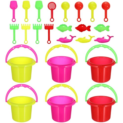 Kisangel 24 Stück Mini Sandspielzeug Set für Teiliges Set mit Bunten Eimern und Werkzeugen für Sandkasten und Strandspiele Fördert die Kreativität und Motorik der Kleinen Kisangel 24 Stück Mini Sandspielzeug Set für Teiliges Set mit Bunten Eimern und Werkzeugen für Sandkasten und Strandspiele Fördert die Kreativität und Motorik der Kleinen von Kisangel