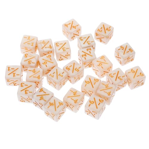 Kisangel 24 Stück Teiliges Acryl Würfel mit Plus und Minuszeichen Transparente Spielzubehör Würfel für Lernspiele Vielseitige Tischspiel Würfelzähler für Gesellschaftsspiele und Kisangel 24 Stück Teiliges Acryl Würfel mit Plus und Minuszeichen Transparente Spielzubehör Würfel für Lernspiele Vielseitige Tischspiel Würfelzähler für Gesellschaftsspiele und von Kisangel