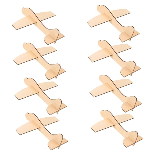 Kisangel 24 Stück Teiliges Holzflugzeug DIY Bastelset für Unbemalte Flugzeugmodelle zum Bemalen und Gestalten Kreatives Graffiti für Jungen und Mädchen Fördert Fantasie und Motorische Kisangel 24 Stück Teiliges Holzflugzeug DIY Bastelset für Unbemalte Flugzeugmodelle zum Bemalen und Gestalten Kreatives Graffiti für Jungen und Mädchen Fördert Fantasie und Motorische von Kisangel