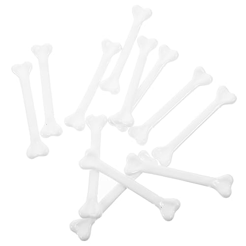 Kisangel 24 Stück Teiliges Kleine Skelett Knochen Requisiten für Halloween Dekoration und Streiche Realistische Weiße Knochen für Partys und Cosplay Events Kisangel 24 Stück Teiliges Kleine Skelett Knochen Requisiten für Halloween Dekoration und Streiche Realistische Weiße Knochen für Partys und Cosplay Events von Kisangel