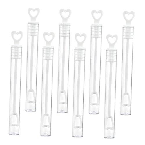 Kisangel 24 Stück Teiliges Mini Seifenblasen mit Leeren Auslaufsicheren Röhren Sichere Kunststoffblasenstäbe für Party Hochzeit und Outdoor Spielspaß Kisangel 24 Stück Teiliges Mini Seifenblasen mit Leeren Auslaufsicheren Röhren Sichere Kunststoffblasenstäbe für Party Hochzeit und Outdoor Spielspaß von Kisangel
