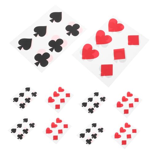 Kisangel 24 Stück Teiliges Poker Cup Sticker Selbstklebend Vintage Retro Stil Ästhetische Partydekoration Für Becher Spielkarten Thema Kisangel 24 Stück Teiliges Poker Cup Sticker Selbstklebend Vintage Retro Stil Ästhetische Partydekoration Für Becher Spielkarten Thema von Kisangel