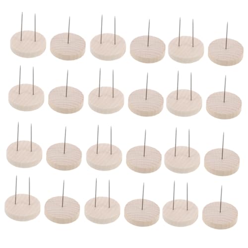 Kisangel 24 Stück Teiliges Puppenständer Holz mit Einzel Doppelstahlnadeln Stabiler Filzsockel für Handgefertigte Figuren Robust Langlebig und Dekorativ für Puppen Tierdisplay Kisangel 24 Stück Teiliges Puppenständer Holz mit Einzel Doppelstahlnadeln Stabiler Filzsockel für Handgefertigte Figuren Robust Langlebig und Dekorativ für Puppen Tierdisplay von Kisangel