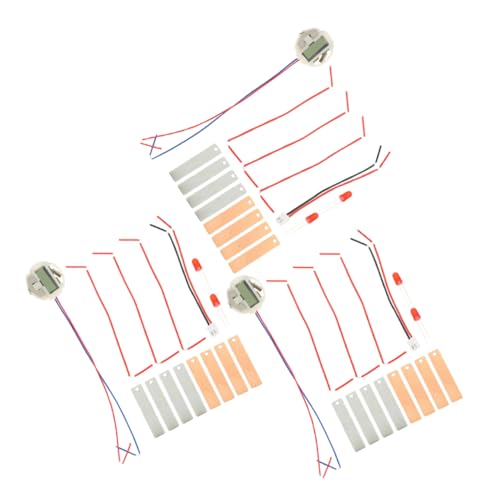 Kisangel 3 Sätze DIY Obstbatterie Experimentierkit mit Metallteilen Elektronik Lernspielzeug für Schüler Sicherer und Wiederverwendbarer Fruchtbatterie Bausatz mit Uhr Pädagogisches Kisangel 3 Sätze DIY Obstbatterie Experimentierkit mit Metallteilen Elektronik Lernspielzeug für Schüler Sicherer und Wiederverwendbarer Fruchtbatterie Bausatz mit Uhr Pädagogisches von Kisangel
