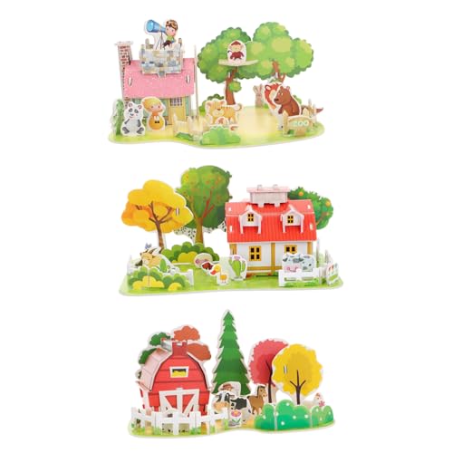 Kisangel 3 Sätze Kinderpuzzle Teilig Pädagogisches Lernspielzeug Kreative Farbenfrohe Puzzles für Jungen und Mädchen Kreativität und Farberkennung Kisangel 3 Sätze Kinderpuzzle Teilig Pädagogisches Lernspielzeug Kreative Farbenfrohe Puzzles für Jungen und Mädchen Kreativität und Farberkennung von Kisangel