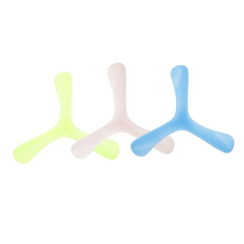 Kisangel 3 Stück Leuchtender Wurfspiel Dreieckspielzeug Outdoor Wurfspielzeug Zufällige Farben Für Erholung Camping und Bewegung Zufällige Farbe Kisangel 3 Stück Leuchtender Wurfspiel Dreieckspielzeug Outdoor Wurfspielzeug Zufällige Farben Für Erholung Camping und Bewegung Zufällige Farbe von Kisangel