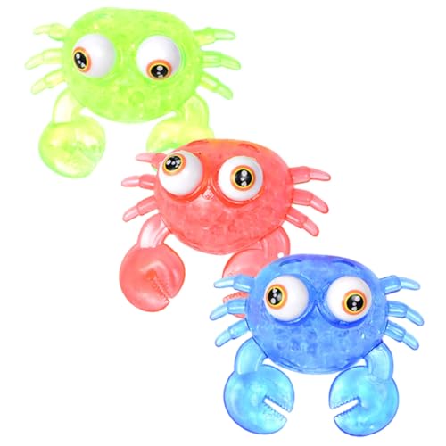 Kisangel 3 Stück Stressabbau Quetschspielzeug Teiliges Krabbenform TPR Material Langlebig Tragbar für Erwachsene als und Schreibtischdeko Zufällige Farbe Zufällige Farbe Kisangel 3 Stück Stressabbau Quetschspielzeug Teiliges Krabbenform TPR Material Langlebig Tragbar für Erwachsene als und Schreibtischdeko Zufällige Farbe Zufällige Farbe von Kisangel