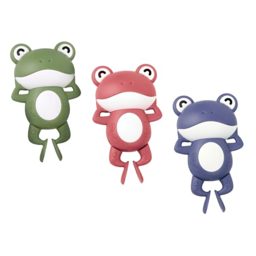 Kisangel 3 Stück Teiliges Aufziehspielzeug Badespielzeug Schwimmende Frösche aus Sicherem für Junge Mädchen Badewanne Planschbecken Spielspaß Kisangel 3 Stück Teiliges Aufziehspielzeug Badespielzeug Schwimmende Frösche aus Sicherem für Junge Mädchen Badewanne Planschbecken Spielspaß von Kisangel