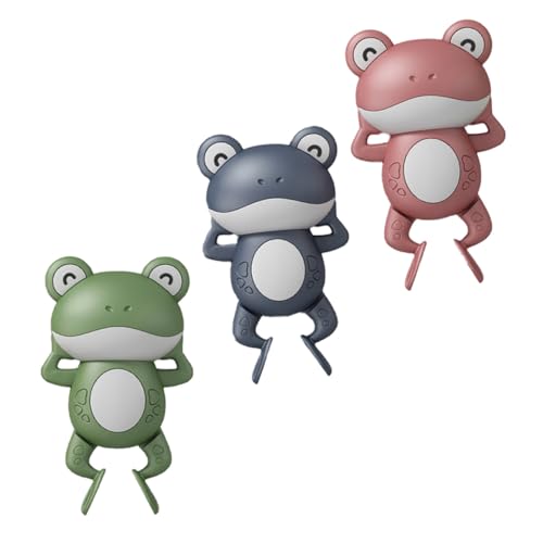 Kisangel 3 Stück Teiliges Aufziehspielzeug Schwimmtiere Badewannenspielzeug für Ab Jahren Bunte Cartoon Frösche mit Abflusslöchern Fördert Fingerfertigkeit Sicher und Spaßig Beim Duschen Kisangel 3 Stück Teiliges Aufziehspielzeug Schwimmtiere Badewannenspielzeug für Ab Jahren Bunte Cartoon Frösche mit Abflusslöchern Fördert Fingerfertigkeit Sicher und Spaßig Beim Duschen von Kisangel