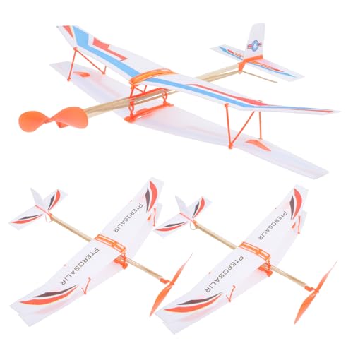 Kisangel 3 Stück Teiliges Gleitflugzeug aus Robustem Material Gummi Betriebene Flugzeuge für Kreative Outdoor Spielzeuge Fantasie und Geschicklichkeit Zufällige Farbe Zufällige Farbe Kisangel 3 Stück Teiliges Gleitflugzeug aus Robustem Material Gummi Betriebene Flugzeuge für Kreative Outdoor Spielzeuge Fantasie und Geschicklichkeit Zufällige Farbe Zufällige Farbe von Kisangel