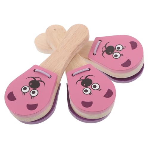 Kisangel 3 Stück Teiliges Percussion aus Holz mit Leichte Hand Castanets für Kleinkinder Tierisches Musikinstrument Frühkindlichen von Rhythmus Motorik und Eltern Junge Mädchen Interaktion Kisangel 3 Stück Teiliges Percussion aus Holz mit Leichte Hand Castanets für Kleinkinder Tierisches Musikinstrument Frühkindlichen von Rhythmus Motorik und Eltern Junge Mädchen Interaktion von Kisangel