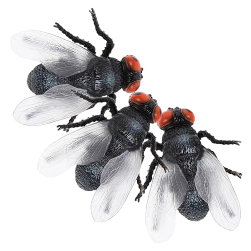 Kisangel 3 Stück Teiliges Realistische Fliegenfiguren aus Stabilem Kunststoff Naturgetreue Insektenmodelle für Edukative Spielzeuge für Frühkindliche Naturerforschung und Unterricht Kompakt Kisangel 3 Stück Teiliges Realistische Fliegenfiguren aus Stabilem Kunststoff Naturgetreue Insektenmodelle für Edukative Spielzeuge für Frühkindliche Naturerforschung und Unterricht Kompakt von Kisangel