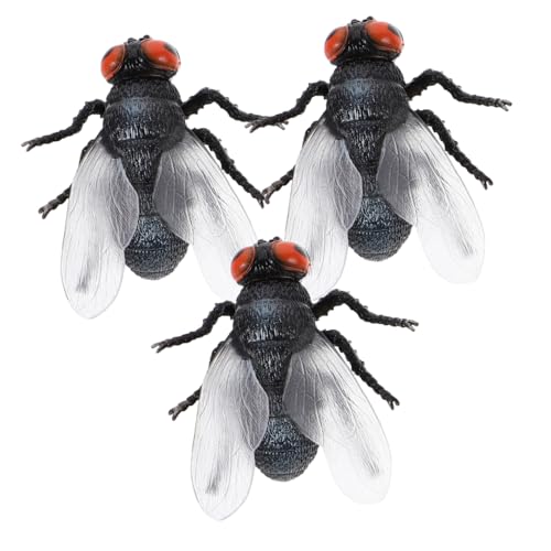 Kisangel 3 Stück Teiliges Realistisches Kunststoff-fliegen- Naturgetreue Insekten-spielzeuge für Frühe Bildung Interaktives Lernen Pädagogische Insektenmodelle für Klassenzimmer und Kisangel 3 Stück Teiliges Realistisches Kunststoff-fliegen- Naturgetreue Insekten-spielzeuge für Frühe Bildung Interaktives Lernen Pädagogische Insektenmodelle für Klassenzimmer und von Kisangel