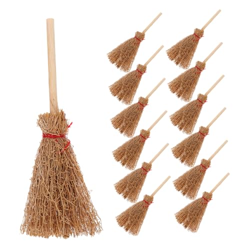 Kisangel 30 Stück Mini Besen Puppenhaus Miniaturen Puppenhaus Mini Möbel Dekoration Miniatur Modellmöbel Miniatur Dekor Künstliche Besen Hellbraun Holz Kisangel 30 Stück Mini Besen Puppenhaus Miniaturen Puppenhaus Mini Möbel Dekoration Miniatur Modellmöbel Miniatur Dekor Künstliche Besen Hellbraun Holz von Kisangel