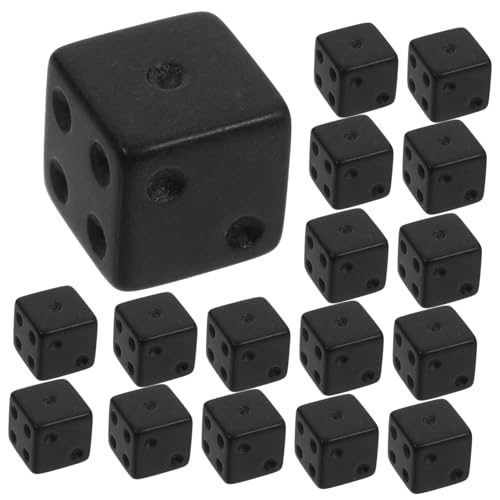 Kisangel 30 Stück Teiliges Acrylwürfel Schwarz Tragbare Spielwürfel mit Eingravierten Punkten Leicht Kompakt für Brettspiele RPG Partys und Outdoor Unterhaltung Kisangel 30 Stück Teiliges Acrylwürfel Schwarz Tragbare Spielwürfel mit Eingravierten Punkten Leicht Kompakt für Brettspiele RPG Partys und Outdoor Unterhaltung von Kisangel