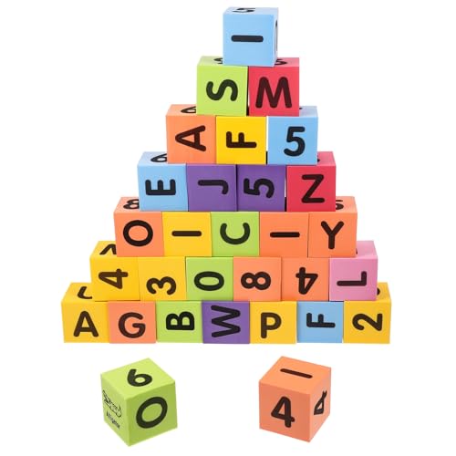 Kisangel 30 Stück Teiliges Badespielzeug aus Bunten Eva Zahlen und Buchstaben Weiche Sichere Schaumstoff Bausteine für Kleinkinder Fördert Greifen und Lernfähigkeit Beim Baden Langlebig Kisangel 30 Stück Teiliges Badespielzeug aus Bunten Eva Zahlen und Buchstaben Weiche Sichere Schaumstoff Bausteine für Kleinkinder Fördert Greifen und Lernfähigkeit Beim Baden Langlebig von Kisangel