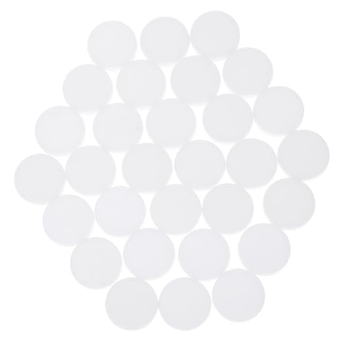 Kisangel 30 Stück Teiliges Runde Plastik Schachfiguren Stabile Spielsteine für Brettspiele Leicht und Tragbar Sicher als Ersatzteile für Schach Damenspiele Kisangel 30 Stück Teiliges Runde Plastik Schachfiguren Stabile Spielsteine für Brettspiele Leicht und Tragbar Sicher als Ersatzteile für Schach Damenspiele von Kisangel