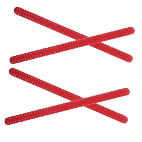 Kisangel 4 . Teiliges Holz Rhythmus-Sticks mit Spiralem Muster Robuste und Leichte Percussion-Instrumente für Musikunterricht Vorschule und Gruppenaktivitäten Rote Kisangel 4 . Teiliges Holz Rhythmus-Sticks mit Spiralem Muster Robuste und Leichte Percussion-Instrumente für Musikunterricht Vorschule und Gruppenaktivitäten Rote von Kisangel