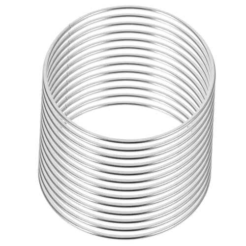 Kisangel 4 Sätze Teiliges Metall Verbindungsring Set Magisches Trickspielzeug Robustes Party Zauberrequisit für Nahaufnahmen und Beeindruckende Darbietungen Kisangel 4 Sätze Teiliges Metall Verbindungsring Set Magisches Trickspielzeug Robustes Party Zauberrequisit für Nahaufnahmen und Beeindruckende Darbietungen von Kisangel