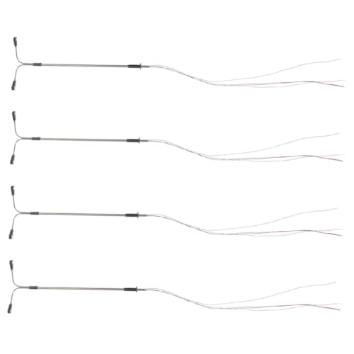 Kisangel 4 Stck Maßstab Kleine Leuchtende Puppenhaus Straßenlampen für Mikro Landschaft Einfache Installation Realistische Mini Straßenbeleuchtung für Modellbau Kisangel 4 Stck Maßstab Kleine Leuchtende Puppenhaus Straßenlampen für Mikro Landschaft Einfache Installation Realistische Mini Straßenbeleuchtung für Modellbau von Kisangel