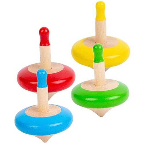 Kisangel 4stücke Holz Gyro Spielzeug Farbige Tisch Kreiselspielzeug Tragbare Kleine Junge Mädchen Spielzeug Hand Auge Koordination Training Kisangel 4stücke Holz Gyro Spielzeug Farbige Tisch Kreiselspielzeug Tragbare Kleine Junge Mädchen Spielzeug Hand Auge Koordination Training von Kisangel