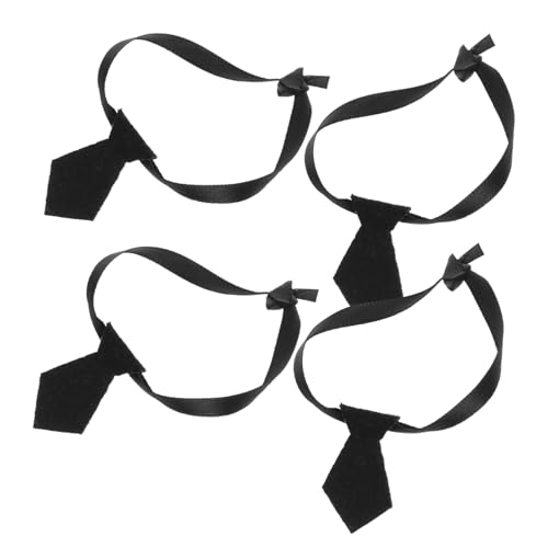 Kisangel 4 Stück Mini Krawatten für Puppen Schwarze Kleine Niedliche Accessoires für Puppenhaus Elegante Mini Halsbekleidung für Kleine Puppen Kätzchen und Welpen Stilvolle Puppenmode Kisangel 4 Stück Mini Krawatten für Puppen Schwarze Kleine Niedliche Accessoires für Puppenhaus Elegante Mini Halsbekleidung für Kleine Puppen Kätzchen und Welpen Stilvolle Puppenmode von Kisangel