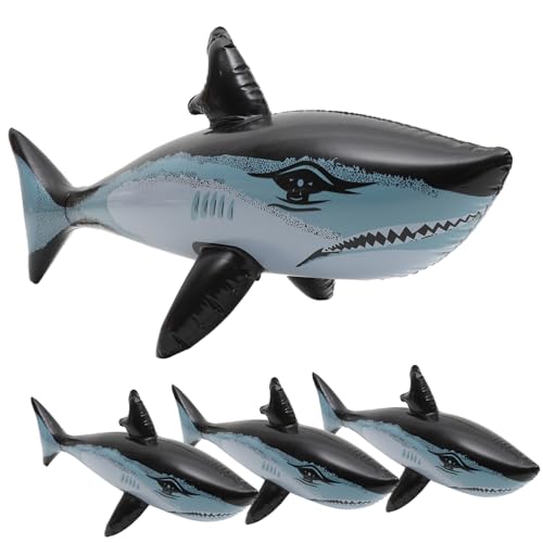 Kisangel 4 Stück Teiliges Aufblasbares Meeresräuber Wasserspielzeug aus Hochwertigem PVC Schwimmend und Interaktiv als Geburtstagsparty Dekoration und Poolspielzeug für Jugendliche Kisangel 4 Stück Teiliges Aufblasbares Meeresräuber Wasserspielzeug aus Hochwertigem PVC Schwimmend und Interaktiv als Geburtstagsparty Dekoration und Poolspielzeug für Jugendliche von Kisangel