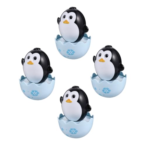 Kisangel 4 Stück Teiliges Babyspielzeug Cartoon Tumbler mit Witzigem Design Abs Material Sicher Glatte Oberfläche für Junge Mädchen Ab Monaten zur Sensorischen und Spielerischen Entdeckung Kisangel 4 Stück Teiliges Babyspielzeug Cartoon Tumbler mit Witzigem Design Abs Material Sicher Glatte Oberfläche für Junge Mädchen Ab Monaten zur Sensorischen und Spielerischen Entdeckung von Kisangel