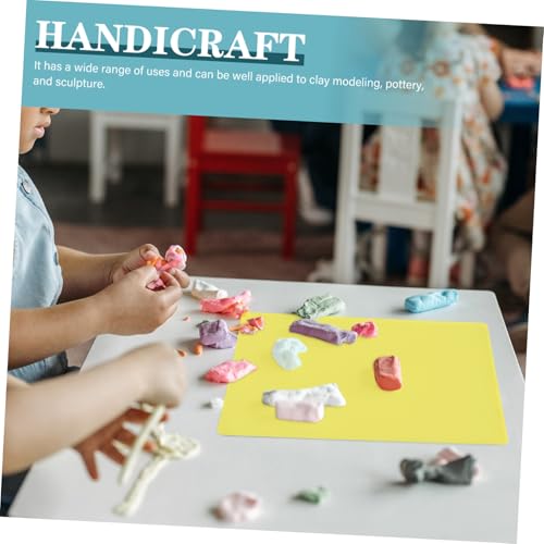 Kisangel 4 Stück Teiliges Bunte Bastelunterlagen aus Kunststoff Glatte Oberfläche rutschfest für Knetmasse Modelliermasse und Kreative Handarbeiten für Mädchen und Jungen Kisangel 4 Stück Teiliges Bunte Bastelunterlagen aus Kunststoff Glatte Oberfläche rutschfest für Knetmasse Modelliermasse und Kreative Handarbeiten für Mädchen und Jungen von Kisangel