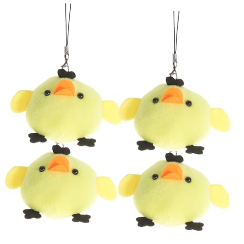 Kisangel 4 Stück Teiliges Kleine Plüschküken Anhänger Kreatives Hochzeitsspielzeug Weiche Kuschelqualität Dekoratives Cartoon und Hochzeit Leicht und Handlich Zufällige Kisangel 4 Stück Teiliges Kleine Plüschküken Anhänger Kreatives Hochzeitsspielzeug Weiche Kuschelqualität Dekoratives Cartoon und Hochzeit Leicht und Handlich Zufällige von Kisangel