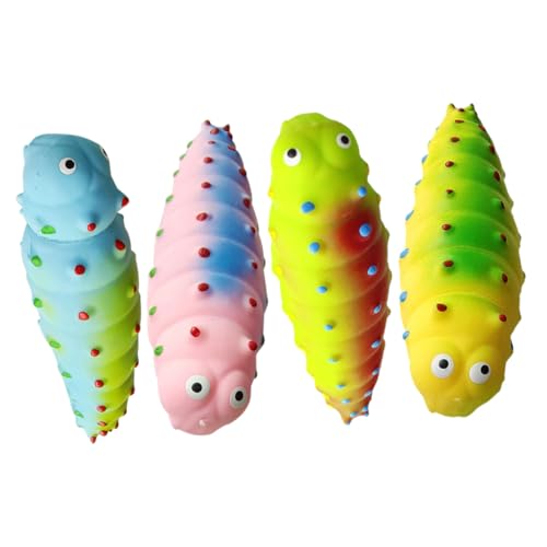 Kisangel 4 Stück Teiliges Kleiner Tragbarer Widerstandsfähiger Stressabbau spielzeuge aus Weichem Dehnbarem Material Niedliche Handliche Squeeze Toys für Erwachsene Zufällige Farbe Kisangel 4 Stück Teiliges Kleiner Tragbarer Widerstandsfähiger Stressabbau spielzeuge aus Weichem Dehnbarem Material Niedliche Handliche Squeeze Toys für Erwachsene Zufällige Farbe von Kisangel
