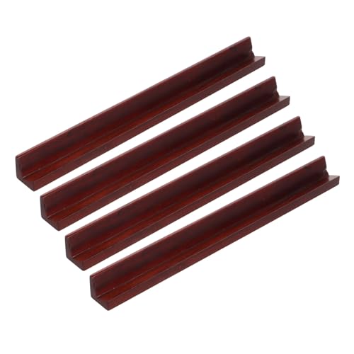 Kisangel 4 Stück Teiliges Mini Holz Mahjong Push Tile Lineal Cube Spiel Domino Halter Tragbar für American Mahjong Spieler Reise Zubehör Kisangel 4 Stück Teiliges Mini Holz Mahjong Push Tile Lineal Cube Spiel Domino Halter Tragbar für American Mahjong Spieler Reise Zubehör von Kisangel