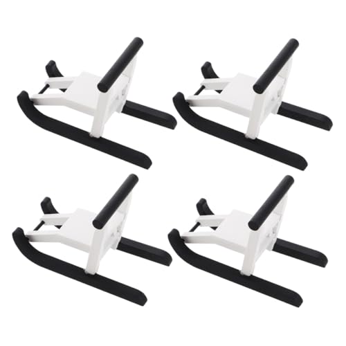 Kisangel 4 Stück Teiliges Miniatur Holzschlitten Filigrane Weihnachtsdeko aus Holz Rustikale Mini Schlitten Figuren für Tischdekoration Vielseitige Christbaumschmuck Ergänzung Schwarz-weiße Kisangel 4 Stück Teiliges Miniatur Holzschlitten Filigrane Weihnachtsdeko aus Holz Rustikale Mini Schlitten Figuren für Tischdekoration Vielseitige Christbaumschmuck Ergänzung Schwarz-weiße von Kisangel