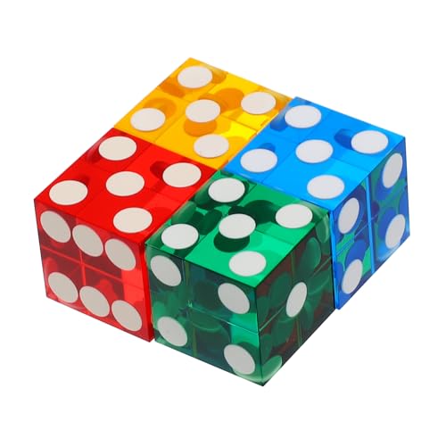 Kisangel 4 Stück Teiliges Präzisions acrylwürfel Scharfen Kanten Farbige Spielwürfel für Entertainment Party und Brettspiele Langlebig Farbecht Vielseitig Einsetzbar Zufällige Farbe Kisangel 4 Stück Teiliges Präzisions acrylwürfel Scharfen Kanten Farbige Spielwürfel für Entertainment Party und Brettspiele Langlebig Farbecht Vielseitig Einsetzbar Zufällige Farbe von Kisangel