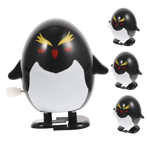 Kisangel 4 Stück Teiliges Wind Up Pinguin Lustige Mechanische Uhrwerkfiguren ohne Batterie Niedliche Weihnachtsdeko und Partyspaß für Sichere Langlebige Kunststoffausführung Kisangel 4 Stück Teiliges Wind Up Pinguin Lustige Mechanische Uhrwerkfiguren ohne Batterie Niedliche Weihnachtsdeko und Partyspaß für Sichere Langlebige Kunststoffausführung von Kisangel