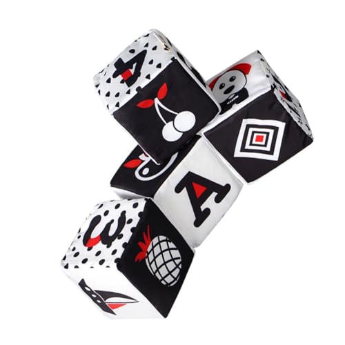 Kisangel 4 Stück Teiliges Würfelspielzeug Bauklötze für Frühkindliche Greifgröße Sensorisches Lernspielzeug zur Entwicklung von Wahrnehmung Feinmotorik und Räumlicher Kisangel 4 Stück Teiliges Würfelspielzeug Bauklötze für Frühkindliche Greifgröße Sensorisches Lernspielzeug zur Entwicklung von Wahrnehmung Feinmotorik und Räumlicher von Kisangel