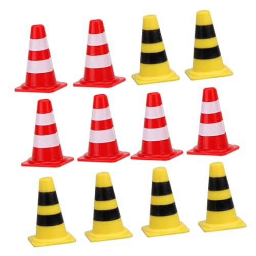 Kisangel 40 Stück Teiliges Mini Verkehrshütchen aus Realistisches Lernspielzeug für Rote und Gelbe Straßenkegel für Sandtisch Baustellen und Verkehrssimulation Leicht und Kompakt Kisangel 40 Stück Teiliges Mini Verkehrshütchen aus Realistisches Lernspielzeug für Rote und Gelbe Straßenkegel für Sandtisch Baustellen und Verkehrssimulation Leicht und Kompakt von Kisangel