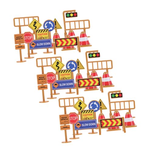 Kisangel 45 Stück Teiliges Spielset Realistische Mini-verkehrsschilder und Verkehrskegel Tragbares Lernspielzeug für Verkehrssicherheit für Zuhause und Schule Fördert Kreatives Rollenspiel Kisangel 45 Stück Teiliges Spielset Realistische Mini-verkehrsschilder und Verkehrskegel Tragbares Lernspielzeug für Verkehrssicherheit für Zuhause und Schule Fördert Kreatives Rollenspiel von Kisangel