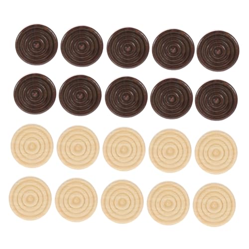 Kisangel 48 Stück Teiliges Holz Spielstein Runde Handgefertigte Checker für Brettspiele Langlebig und Sicher für Zuhause Büro Schule und Reisen Kisangel 48 Stück Teiliges Holz Spielstein Runde Handgefertigte Checker für Brettspiele Langlebig und Sicher für Zuhause Büro Schule und Reisen von Kisangel