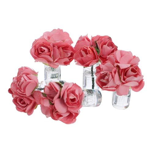 Kisangel 5 Stück Puppenhaus Dekoration Farbenfrohe Mini-blumentöpfe für Feengarten und Diorama Kleine Pflanzenaccessoires Langlebige Mini-vasen Kisangel 5 Stück Puppenhaus Dekoration Farbenfrohe Mini-blumentöpfe für Feengarten und Diorama Kleine Pflanzenaccessoires Langlebige Mini-vasen von Kisangel