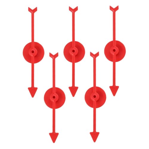Kisangel 5 Stück Teiliges Kunststoff für Brettspiele Langlebige Spielzeiger Vielseitig Einsetzbar für Lotterieräder DIY Zubehör Pädagogische Zeiger für Interaktive Spiele und Unterricht Kisangel 5 Stück Teiliges Kunststoff für Brettspiele Langlebige Spielzeiger Vielseitig Einsetzbar für Lotterieräder DIY Zubehör Pädagogische Zeiger für Interaktive Spiele und Unterricht von Kisangel