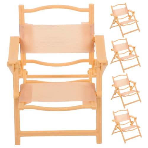 Kisangel 5 Stück Teiliges Mini Camping Liegestuhl Faltbare Mini Strandstühle aus Kunststoff Detaillierte Puppenhaus Möbel für Miniatur Landschaftsdekoration für Rollenspiele und Spielwelten Kisangel 5 Stück Teiliges Mini Camping Liegestuhl Faltbare Mini Strandstühle aus Kunststoff Detaillierte Puppenhaus Möbel für Miniatur Landschaftsdekoration für Rollenspiele und Spielwelten von Kisangel